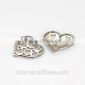 Heart Shaped High Quality Sewing Labels for Dresses Brightness E2-80014 thumbnail-3