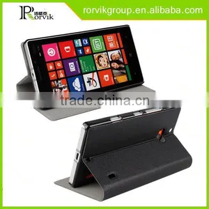 China Manufacturer Wholesale Mobile Phone Leather Case for Thinnest Cell Phone Case for NOKIA Lumia930 thumbnail-5
