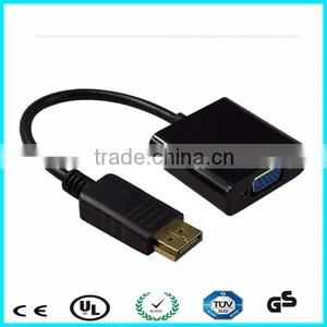 Wholesale Black Male dp to Female Vga Adapter thumbnail-2