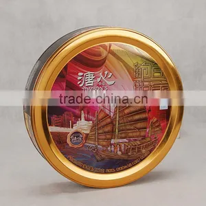 Nice Applied and Pretty Custom Large Round Cookie Box thumbnail-1