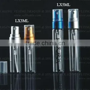 3ml, 5ml Tester Sprayer Glass Bottle, Perfume Bottle, Glass Perfume Atomizer thumbnail-1