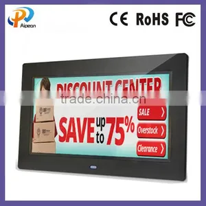Factory Direct Sale Price A+ Grade Screen Play Digital Photo Frame 10" Tft Lcd Module With Buttons Remote Control Clock Calendar thumbnail-1