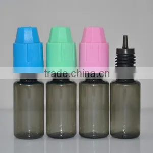 10ml PET e Liquid Bottle With Childproof Cap and Long Thin Dropper Tip thumbnail-3