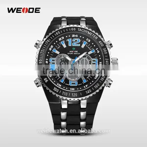 WEIDE 2015 Cheap Rubber Watch WH1107-6 Watch Personalized Lcd Hands Watch thumbnail-1