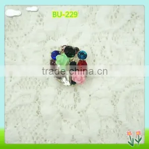 2015 Fashion Newest Flower Buttons for Decoration thumbnail-1