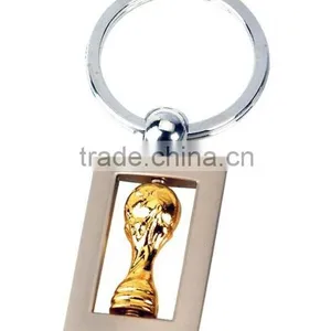 Travel Souvenir Football Shape Metal Keychain thumbnail-1