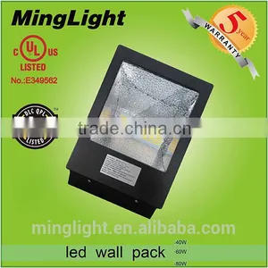 60w 347vac Hot Selling LED Exterior Wall Pack Light 40W 60W 80W DLC UL Certificate thumbnail-2