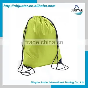 Polyester Material Gift Bag Use Nylon Drawstring Sports Gym Bag With Custom Logo thumbnail-5