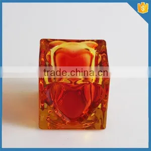 Hot Selling Square Round Glass Candle Holder in China thumbnail-1