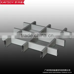 False Ceiling Open Metal Grid Aluminum Suspended Ceiling Quality Choice thumbnail-2
