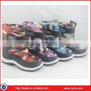 2016 Camouflage Color Popular Boy Winter Boots thumbnail-1