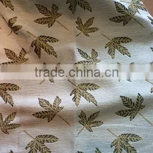 NEW ARRIVAL New Leaf Design Curtain Fabric thumbnail-1