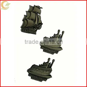 Zinc Alloy Antique Bronze Plating 3D Decorative Custom Badge Maker With Pins thumbnail-1