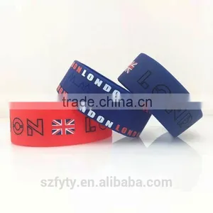 Evolution Wide Band Silicone Wristband thumbnail-1