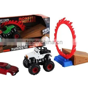 Friction Toy Vehicle Kids Toy 4WD Power Car Jeep 10213332 thumbnail-2