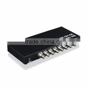 SDI 1X8 Splitter Supports 3G-SDI, HD-SDI, SD-SDI, 100M Full HD Hot Video Player thumbnail-3