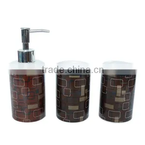4pcs Ceramic Bathroom Accessories thumbnail-6