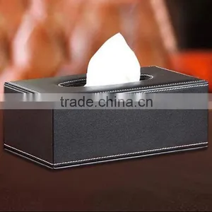 Factory Sale Leather Tissue Box Cover,facial Tissue Box,tissue Box Wholesale thumbnail-2