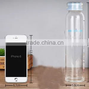 Wholesale Borosilicate 18oz Glass Water Bottle thumbnail-2