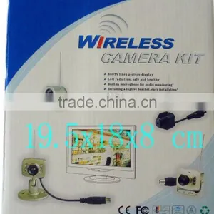 Mini CCTV Cams 4 Channal 2.4GHz Bathroom Micro Camera Spy Cam thumbnail-1