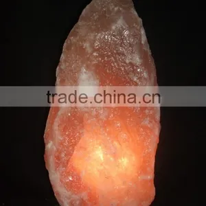 Pakistan Carved Red Natural Rock Himalayan Salt Lamps thumbnail-1