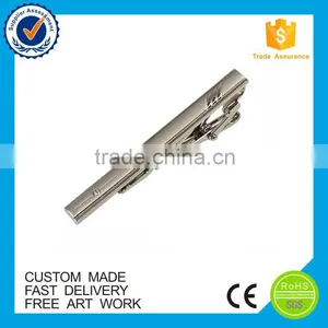 High Quality Custom Silver Men's Metal Tie Bar thumbnail-5