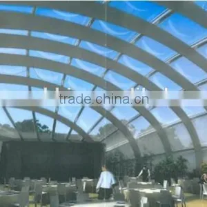 Air-supported ETFE Cushion Roof System for Tunnel Exist Canopy and ETFE Pillow thumbnail-1