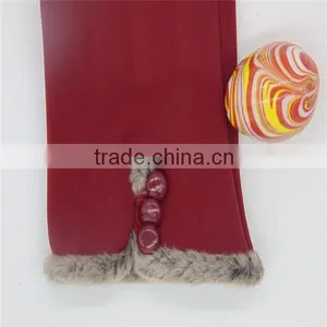 Low Price Elastic Warm Winter Fabric Gloves thumbnail-4