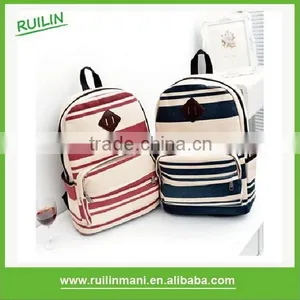 Cotton Canvas Backpack For College Girls thumbnail-1