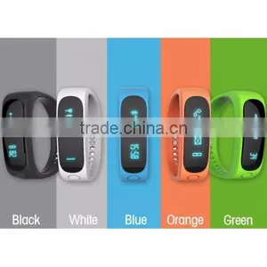 Calling Remind IP67 Waterproof Swimming Pedometer Running E02 Fitness Smart Band thumbnail-3