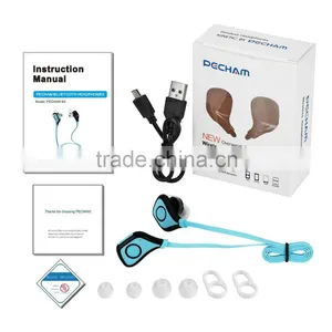 Bluetooth 4.1 Magnetic Wireless Headphones Stereo/Built-in Mic Headphones thumbnail-4