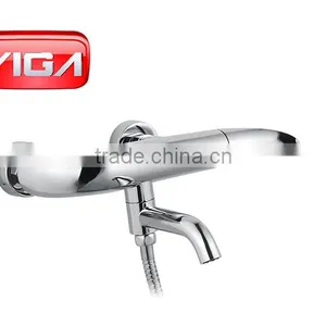 VIGA Emily Shower Mixer Single Lever Brass Body Chrome Toilet Shower Faucet thumbnail-2