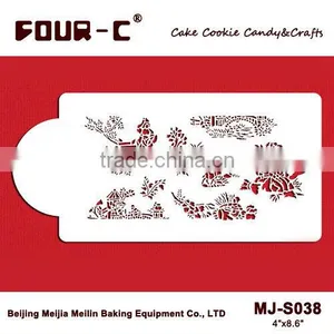 Toile Plastic Cake Stencil Cake Decorating Supplies thumbnail-1