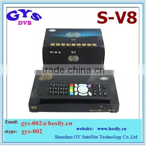 S-V8 DVB-S2 Support Youtube Youporn S V8 HD Satellite Receiver thumbnail-1