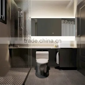 Wall Mounted LED Backlit Mirror With Touch Sensor thumbnail-2
