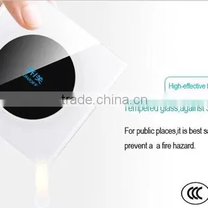 Single Smart Touch Screen Wall Plate Light Switch 1000w thumbnail-6