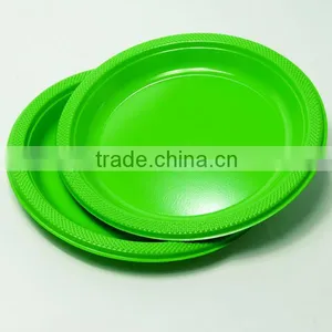 6/7/9/10/12 Inch Coloful Disposable Plate PS Material thumbnail-3