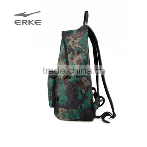 ERKE Ultra-functional Backpack School Backpack Daypack Casual Camouflage Patterns Grid Stripe Printing, Lining :100% Polyester thumbnail-2