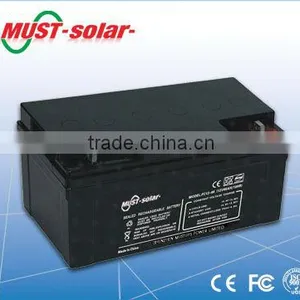 <MUST Solar>12v Battery Charger and 12v Battery thumbnail-1