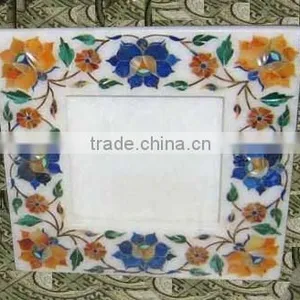Inlay Marble Photo Frames , Decorative Pictures Frames thumbnail-1