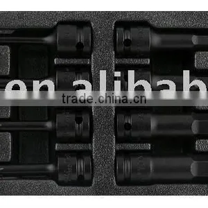 16 PC 1/2"DR. Impact Socket Bit Set thumbnail-1