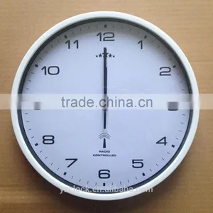 Hot Selling 12 Inch Plastic DCF Radio Controlled Wall Clock 2016 thumbnail-1