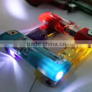 Refillable Electronic Cigarette Lighter With LED Light thumbnail-4