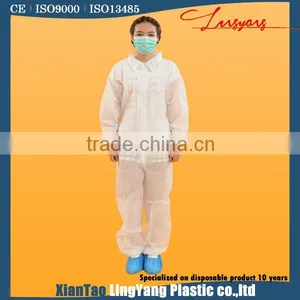 Hight Quality New Fire Retardant Disposable Protective Clothing With no Hood thumbnail-1