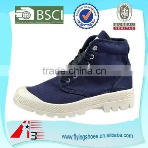 Black Canvas Upper PVC Outsole Cheap Women Ankle Boot thumbnail-2