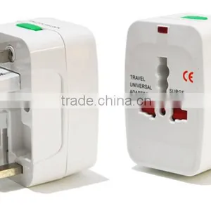 Wall Mount Interchangeable Plug Universal World Travel Adaptor thumbnail-1