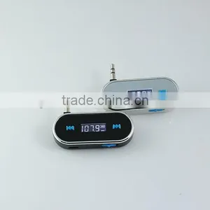 3.5mm Audio Player Car Radio FM Transmitter for Mobile Phone Mp3 Mp4 thumbnail-4