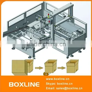 Industrial Automatic Case Erector Production Line thumbnail-1
