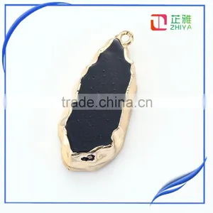 Sell Hot Natural Stone Pendant Jewelry Agate Druzy Pendant Natural Gemstone Pendant thumbnail-4