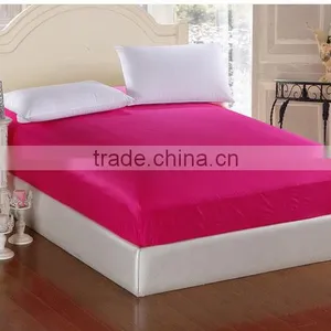 Yellow Or Red Colored Polyester Knit Waterproof Mattress Protector thumbnail-6